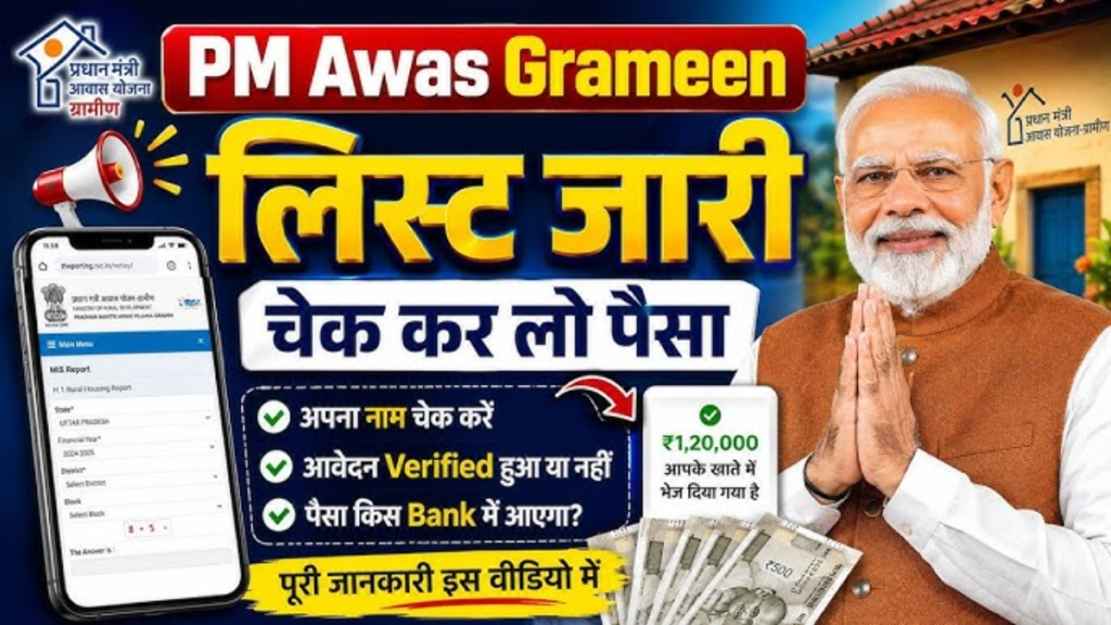 PM Awas Yojana Gramin List 2026